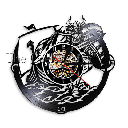 Warrior's Ancient Vinyl Timepiece - Bold & Unique!