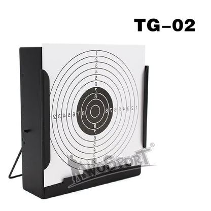 100PCS Hunting Shooting Training Target Paper Slingshot Pistol Rifle Shooting Target Indoor Outdoor Practice Accessories 14X14Cm