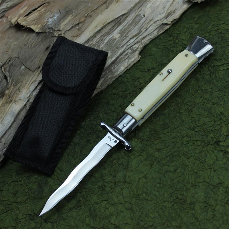 Navaja plegable de acero inoxidable lista para la aventura
