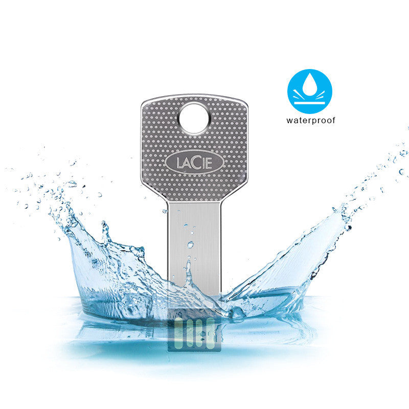 Sleek Adventure-Ready Waterproof USB Key Drive