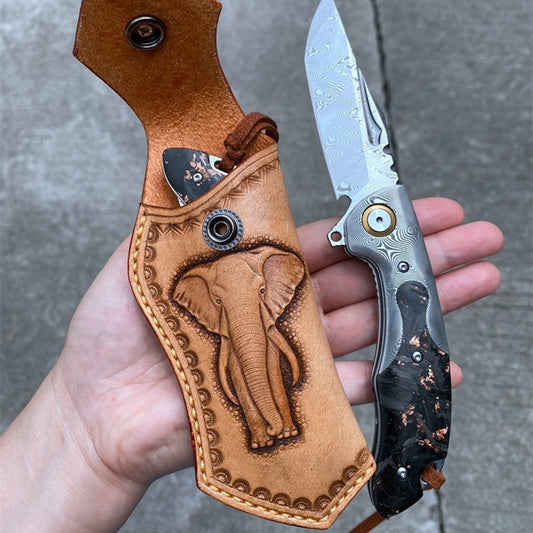 Invincible Outdoor Adventure Knife - High Hardness