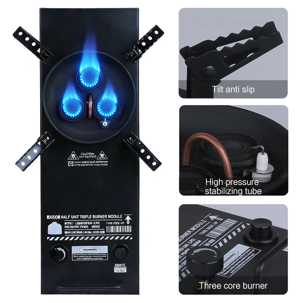 Panda's Portable Heat Blast: The Stove That Packs a Punch for Hungry Hikers!