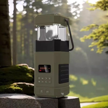 Adventure-Ready Solar Radio & Speaker Lantern