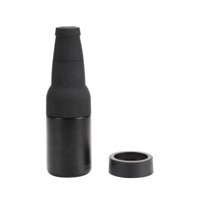 Chill Out Buddy: The Ultimate Beer Buddy Cooler with Built-In Party Popper for Your 12 Oz Liquid Joy! Perfect for Dudes Who Love Their Brews and Caffeine Fixes!
