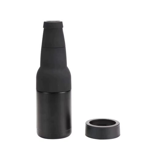 Chill Out Buddy: The Ultimate Beer Buddy Cooler with Built-In Party Popper for Your 12 Oz Liquid Joy! Perfect for Dudes Who Love Their Brews and Caffeine Fixes!