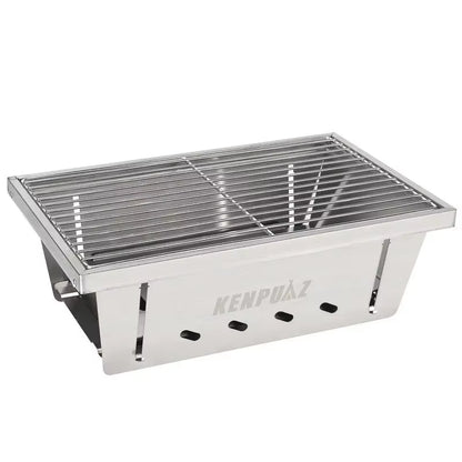 Hot Selling Outdoor Folding Barbecue Stove 304 Stainless Steel Oven Thickened Mini IGT Barbecue Rack BBQ두꺼운 미니 오븐