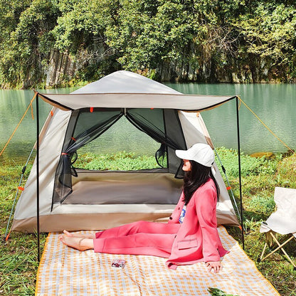 Ultimate Adventure Auto-Setup Tent: Rain & Windproof