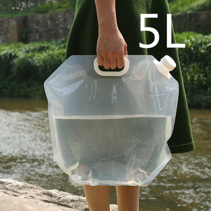 Bolsas de agua portátiles listas para la aventura: ¡plegables y listas para usar!