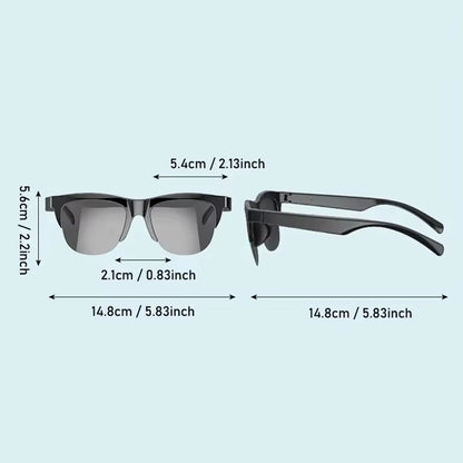 Xiaomi  Smart Sunglasses with Bluetooth Connectivity, Hi-Fi Audio, and UV Protection for Outdoor Sports - Waterproof Design for Men and Women