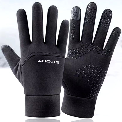 Winter Outdoor Sports Running Glove Warm Touch Screen Gym Fitness Full Finger Gloves for Men Women Knitted Magic Gloves