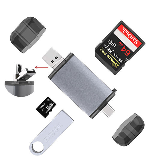 Versatile 6-in-1 Card Reader - Instant Access
