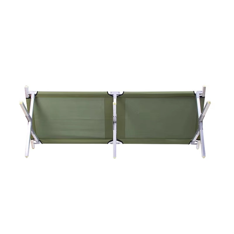 Folding Outdoor Camp Bed - Thickened Portable Emergency and Disaster Relief Bed