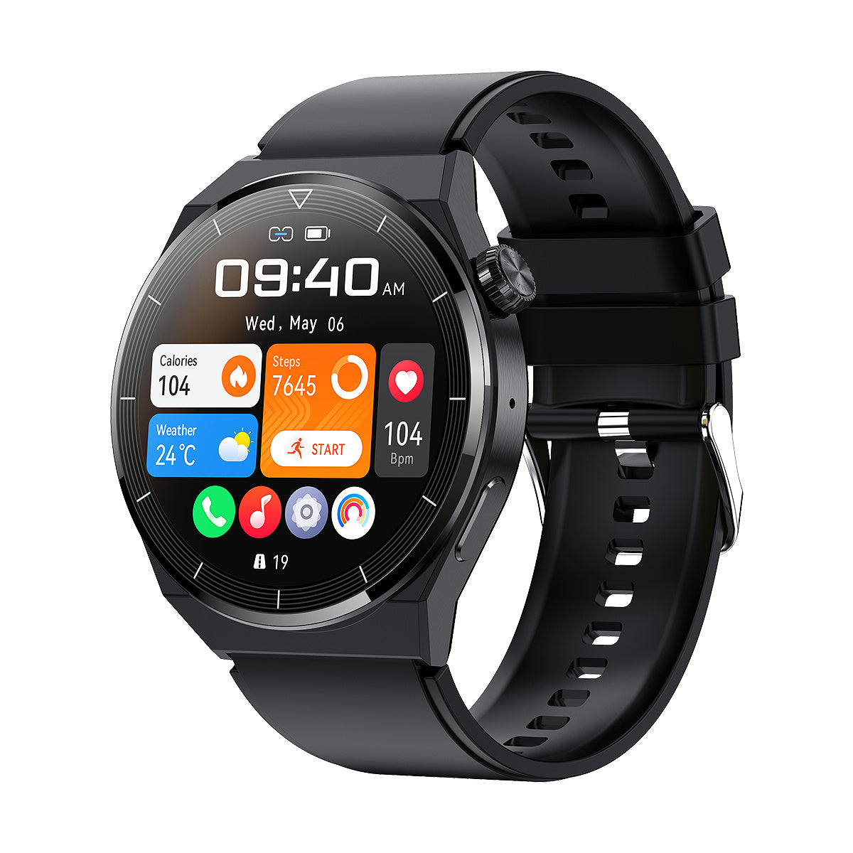 Dynamic Adventure Smartwatch: Mühelos verbunden bleiben