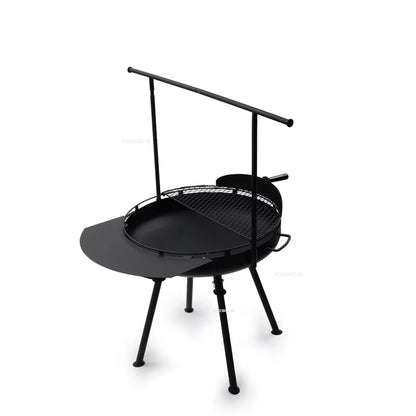 Nordic Sizzle Station: Where Your Hot Dogs Get a Retro Makeover While You Pretend to Be a Campfire Chef!
