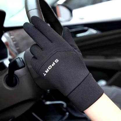 Winter Outdoor Sports Running Glove Warm Touch Screen Gym Fitness Full Finger Gloves for Men Women Knitted Magic Gloves