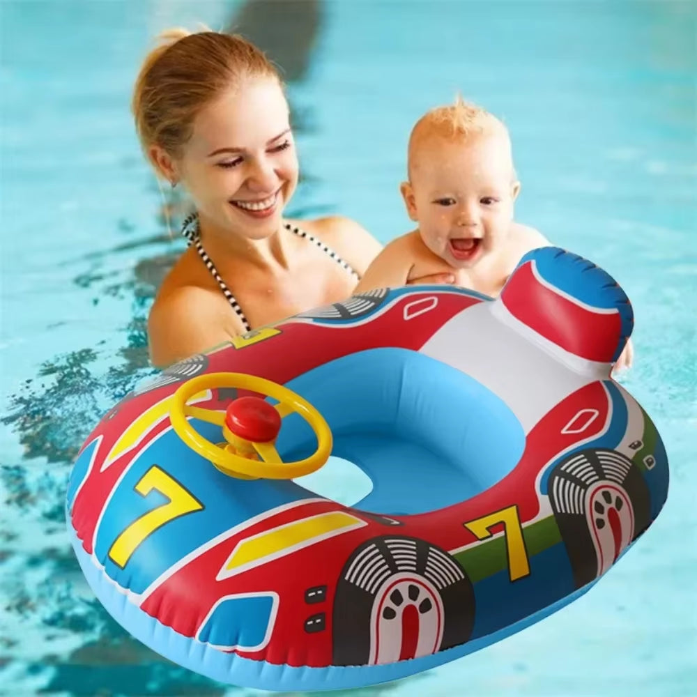 Children's Inflatable Swimming Mattress for Beach and Pool Activities
