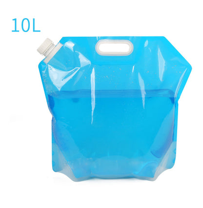 Bolsas de agua portátiles listas para la aventura: ¡plegables y listas para usar!