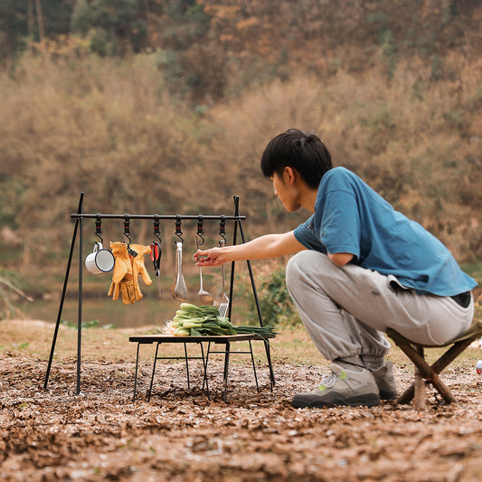 Adventure-Ready Foldable Drying Rack