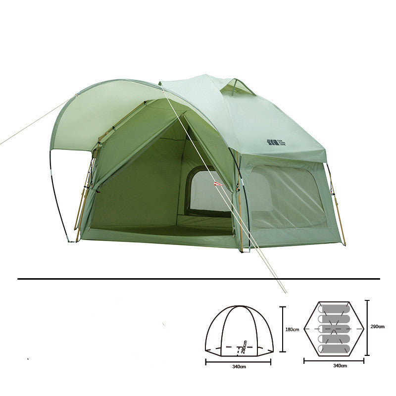 Unleash Adventure: Auto-Folding Rainproof Tent