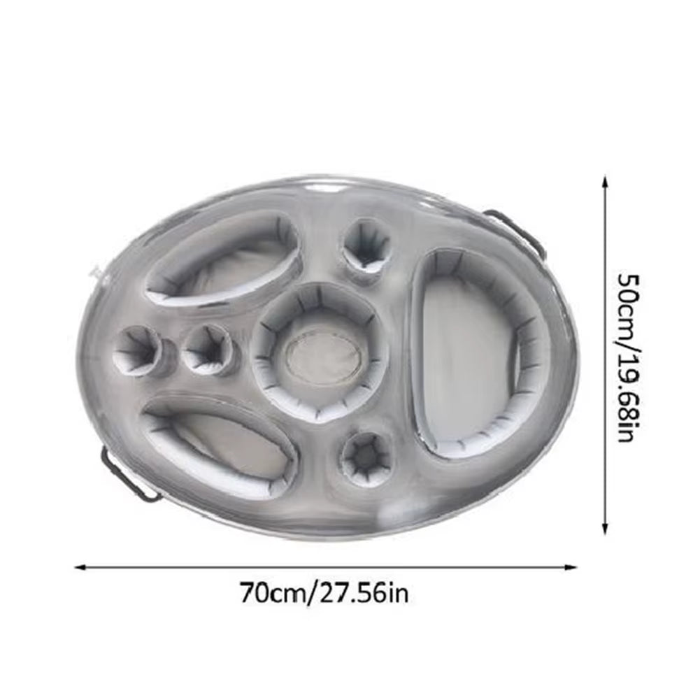 Dive into Fun: Inflatable Pool Float Beer Cooler Cup Holder for Epic Summer Shenanigans!