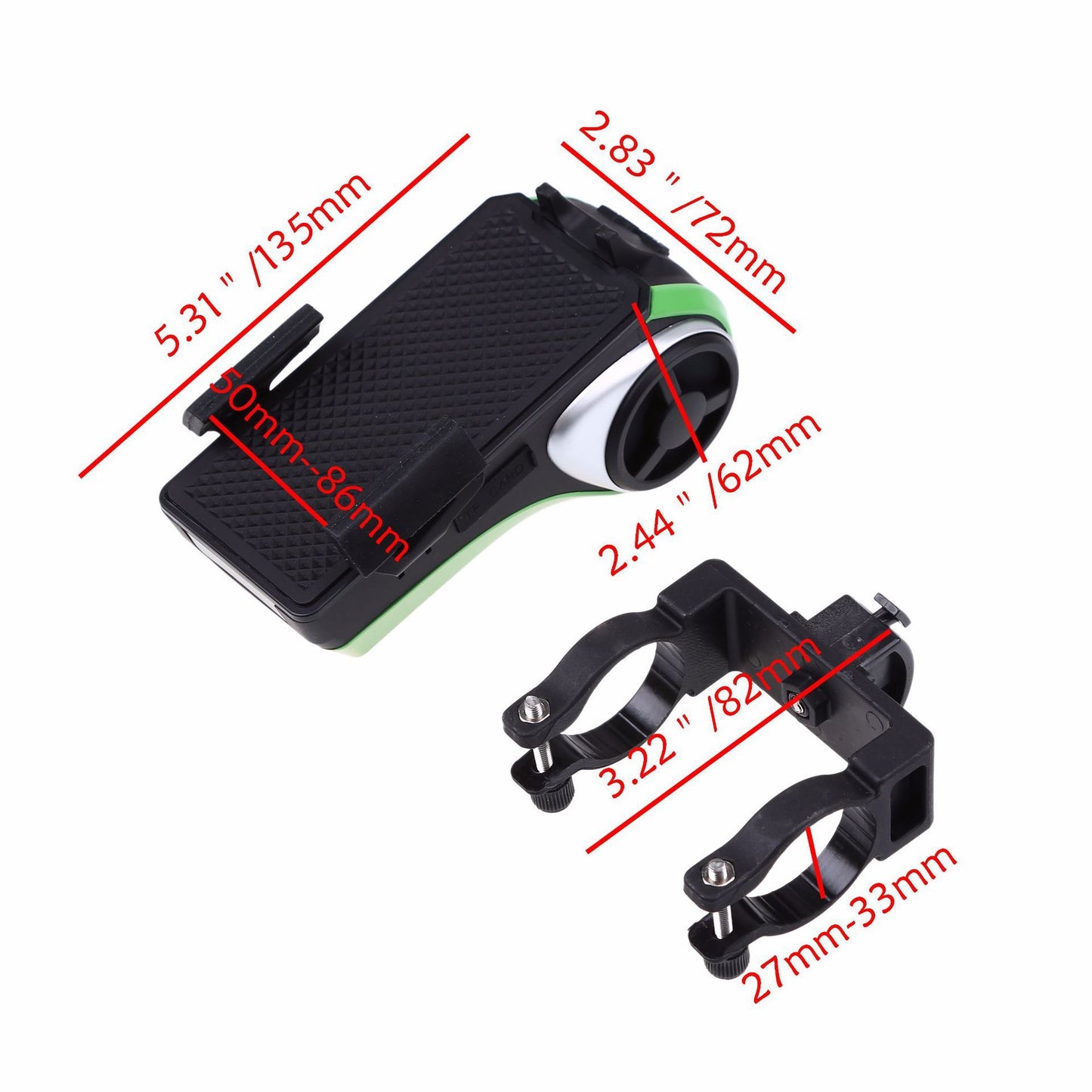 Epic 5-in-1 Bicycle Gadget - Illuminate & Entertain
