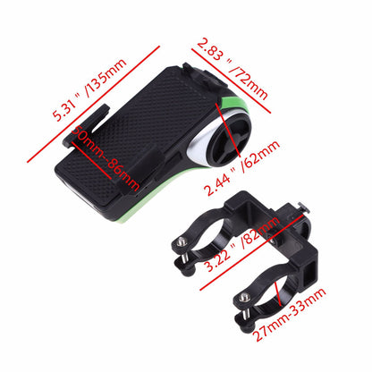 Epic 5-in-1 Bicycle Gadget - Illuminate & Entertain