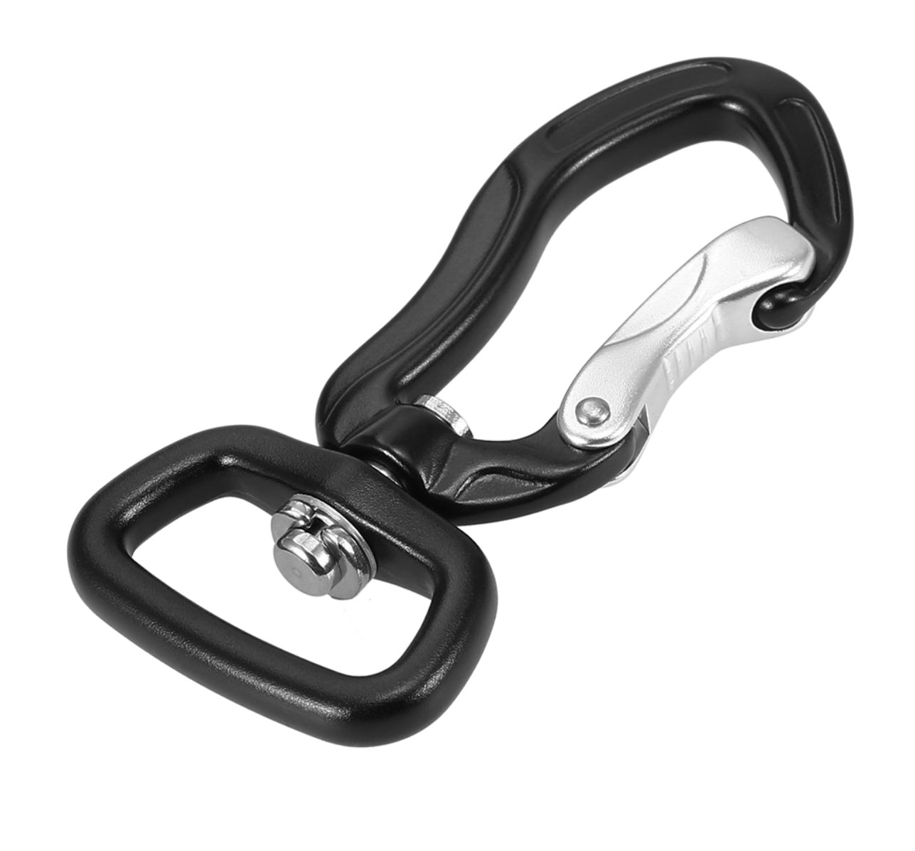 Thrill-Seekers' 360° Swivel Carabiner Clip