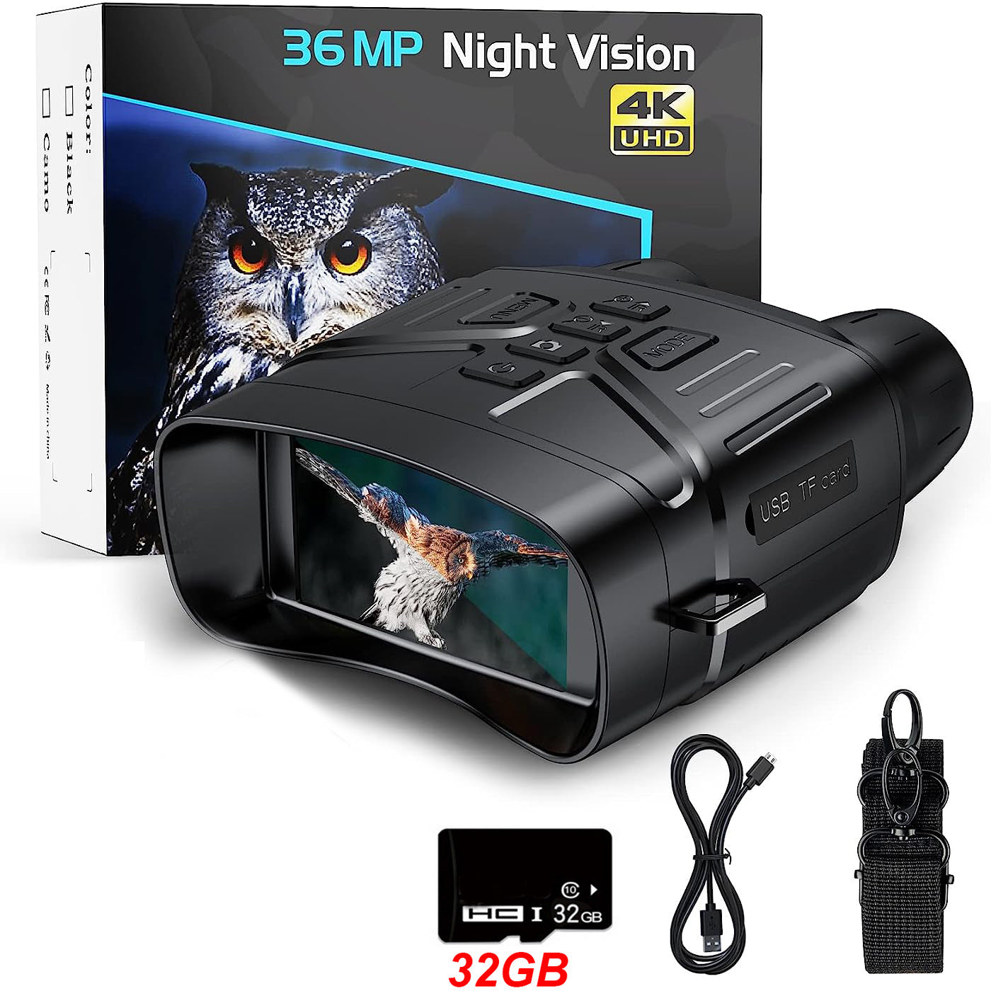 Stellar 4K Night Vision Gadget - Peak Adventure Awaits!
