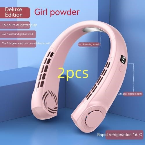 Revolutionary Whisper-Quiet Neck Fan
