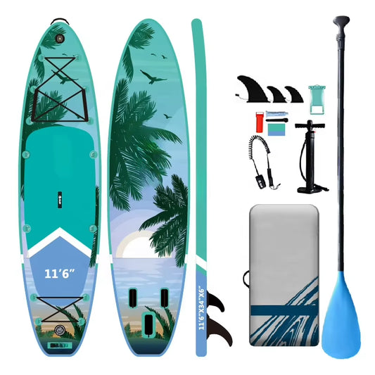 Premium Inflatable Surfboards for Water Sports - 11'6