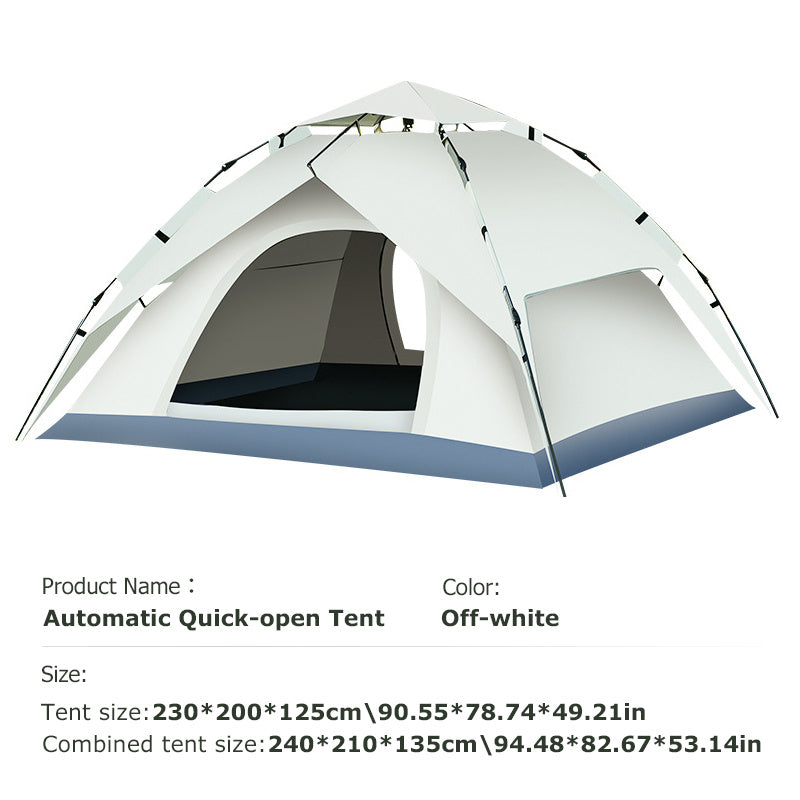 Quick-Open Adventure Camping Tent - Action Ready!