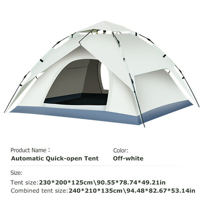 Quick-Open Adventure Camping Tent - Action Ready!