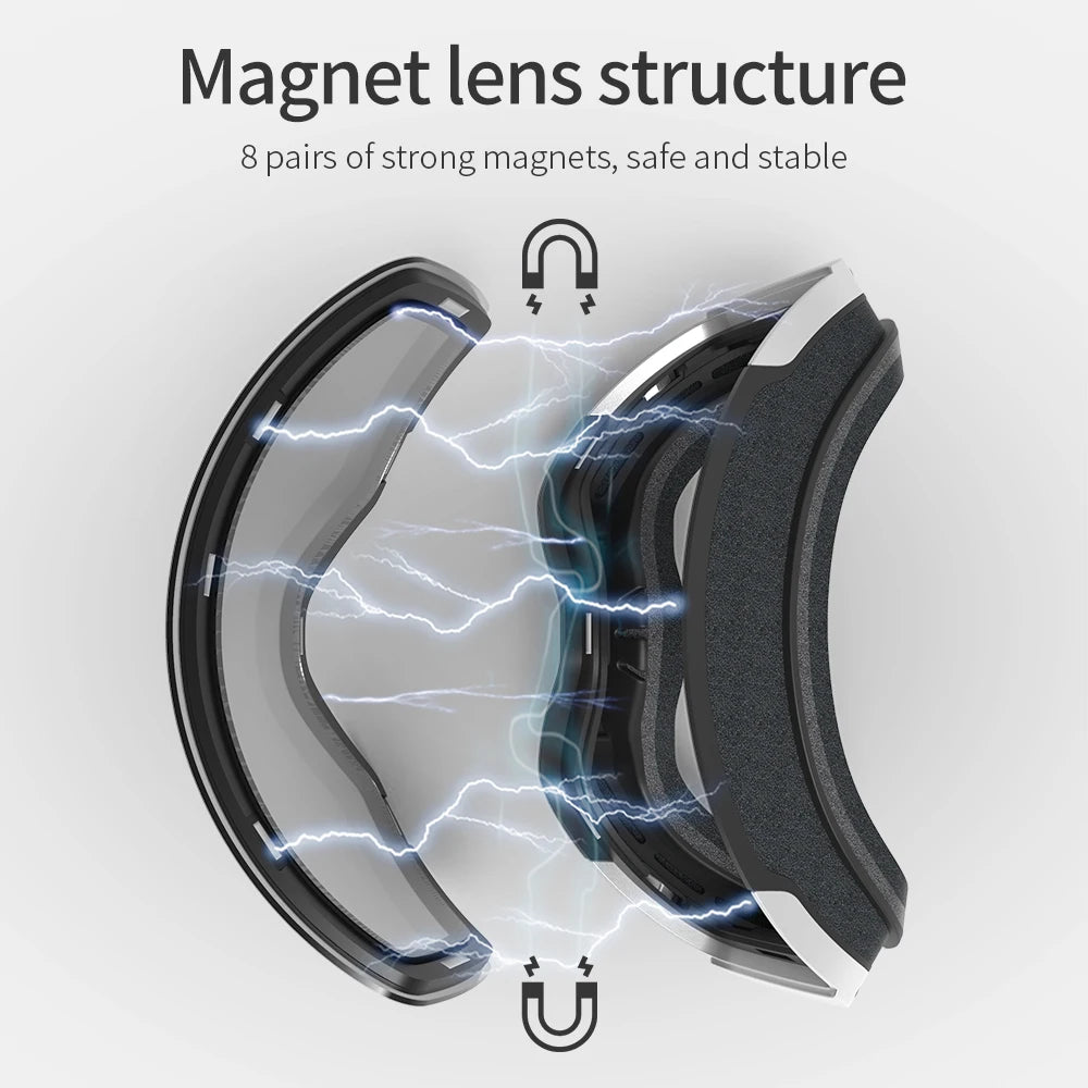 Professional Winter Ski Goggles Magnetic Quick-Change Double Layers Anti-Fog Snowboard Goggles Men Women Ski Equipment