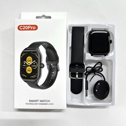 Epic Sport Smartwatch: Health & Bluetooth Calling