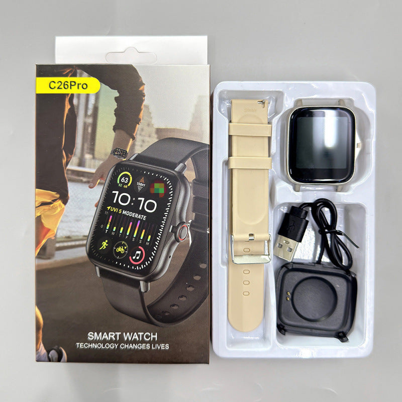 Epic Sport Smartwatch: Health & Bluetooth Calling