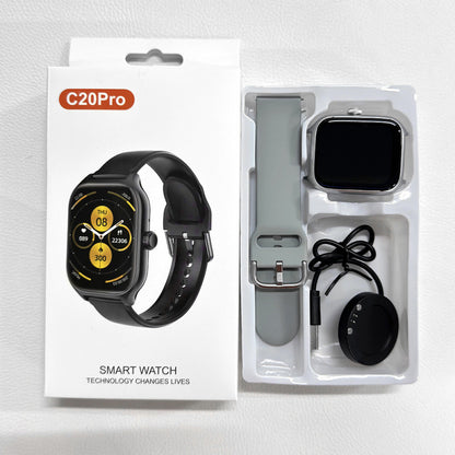 Epic Sport Smartwatch: Health & Bluetooth Calling