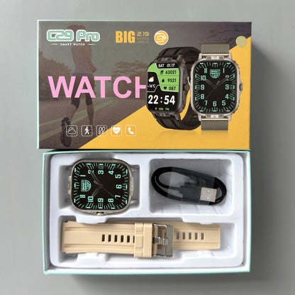 Epic Sport Smartwatch: Health & Bluetooth Calling