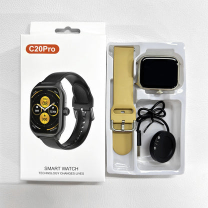 Epic Sport Smartwatch: Health & Bluetooth Calling