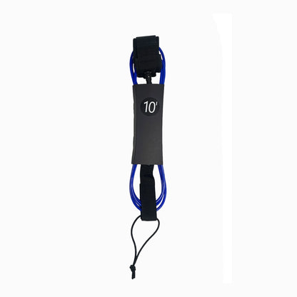 7mm TPU Surfboard Leashes for 6 to 10 Feet Boards - Double Swivel Ankle Rope for Surfing and SUP Paddle Boarding