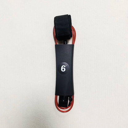 7mm TPU Surfboard Leashes for 6 to 10 Feet Boards - Double Swivel Ankle Rope for Surfing and SUP Paddle Boarding