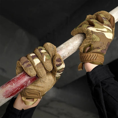 Tactical Gloves Full Finger Gloves Sports Gloves Airsoft Training Shooting Cycling Paintball Hiking Outdoor Equipment for Men
