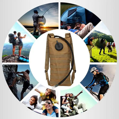 3L Foldable Water Bags Water Bladder Hydration Pack Storage Bag Soft Flask Collapsible Water Bottle Hiking Water Bags
