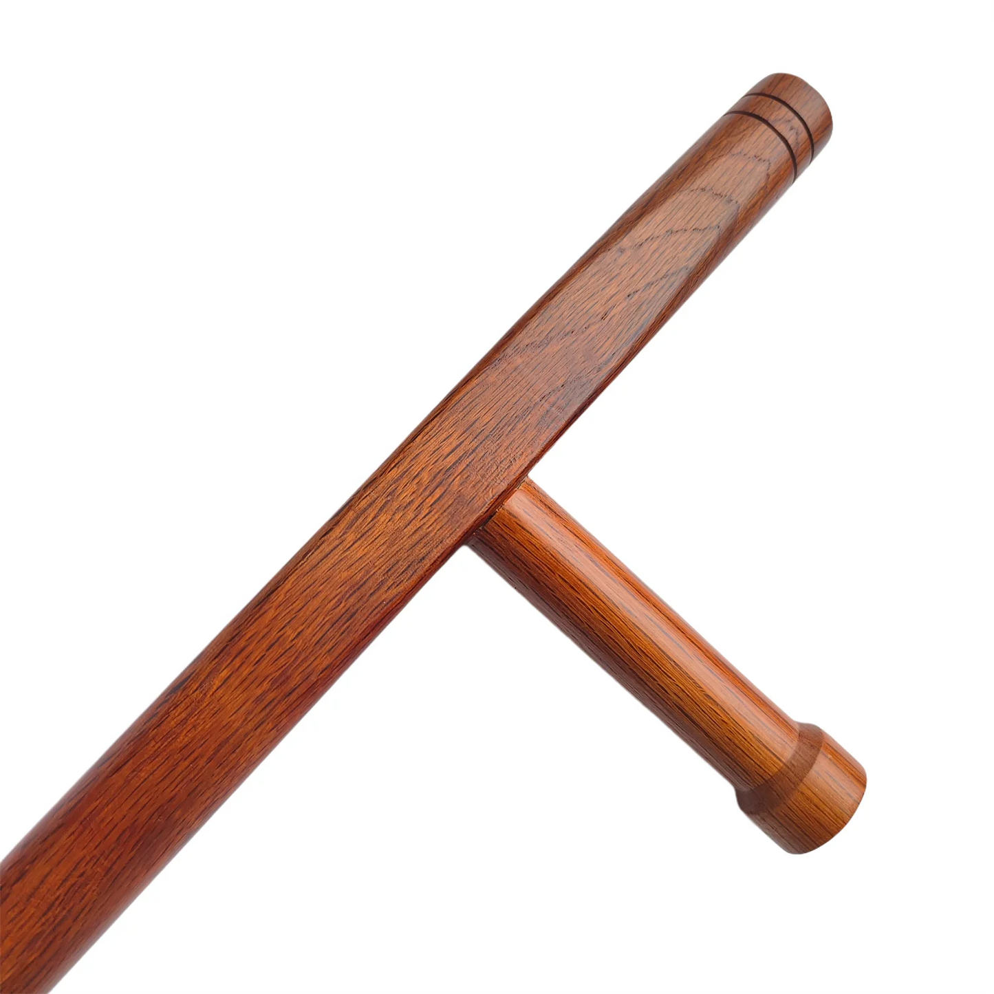 Qinggang Wood a Martial Art Both Crutches Duckweed Turn T Type Kidnapper T-Shaped Stick East Stick Weapon Arms Send Backpack