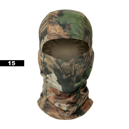Tactical Balaclava Baseball Caps Full Face Mask Set Men Summer Snapback Sun Hat Outdoor Hunting Camouflage Balaclava