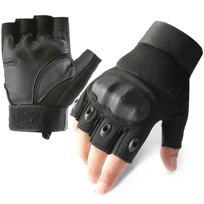 Touch Screen Tactical Paintball Airsoft Combat Motocycle Hard Knuckle Full Finger Gloves Security Protection