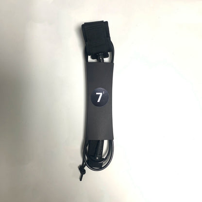 7mm TPU Surfboard Leashes for 6 to 10 Feet Boards - Double Swivel Ankle Rope for Surfing and SUP Paddle Boarding