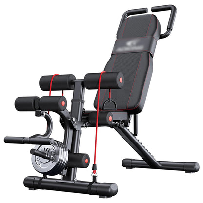 Dumbbell Bench Recumbent Bench Home Fitness Chair Deadlift Aid Men'S Barbell Flying Bird Folding Multifunctional Bench