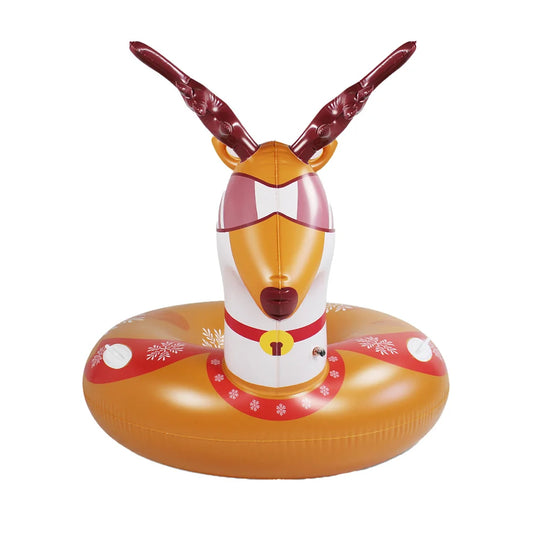 Inflatable Ski Ring Tubing Sled for Children Snow Sledge Tubes Sleds Skiing Toddler Playset Outdoor Toys Snowboard PVC