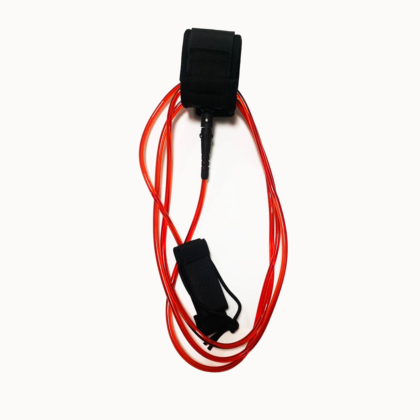 7mm TPU Surfboard Leashes for 6 to 10 Feet Boards - Double Swivel Ankle Rope for Surfing and SUP Paddle Boarding