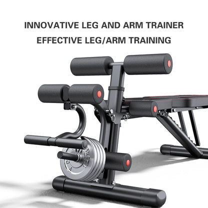 Dumbbell Bench Recumbent Bench Home Fitness Chair Deadlift Aid Men'S Barbell Flying Bird Folding Multifunctional Bench